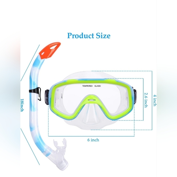 Kids snorkel and mask set, NEW IN BAG. - Picture 5 of 5